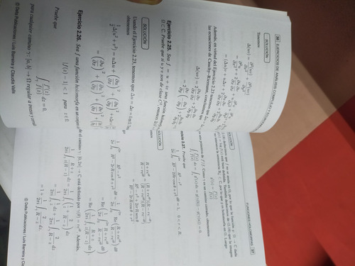 Ejercicios De Analisis Complejo Y Ecuaciones Diferenciales