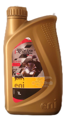 Aceite Moto Eni 10w60 Top Synthetic