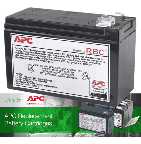 Bateria Ups Apc Rbc114 Original Be450g Bn4001 Etc 1 Año Gtia