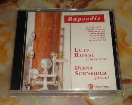 Luis Rossi / Diana Schneider - Rapsodie - Cd Arg.