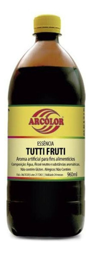 Essência Arcolor Sabor Tutti Frutti 960ml 