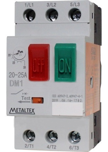 Disjuntor Motor 20-25a Metaltex