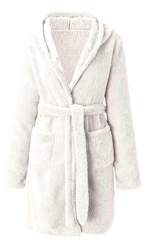 Batas Kimono De Ducha Con Capucha Para Mujer, Bata De Baño D