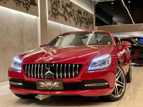 Imagem 2 de 15 de Mercedes Slk250 1.8 Cgi 2014 92.000km Com Couro E Teto Top