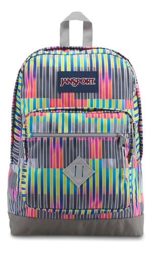 Mochila Urbana Jansport Mochila City Scout Backpack Color Celeste Prints 31l