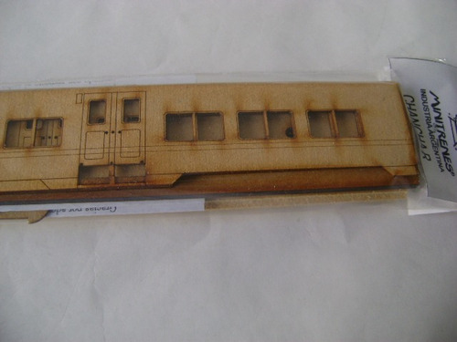 Imagen 4 de 7 de Nico Coche Intermedio Fiat 7131 Kit Fibrofacil H0 (mnl 04)