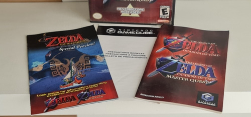 Zelda Ocarina Of Time Master Quest Nintendo Game Cube (Usado)