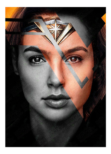 Poster Cine De Acción Película Mujer Maravilla