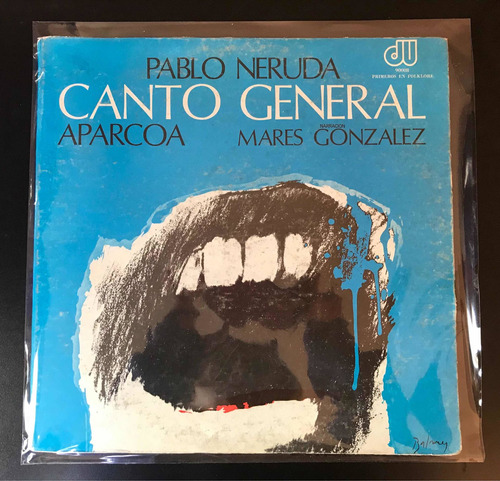 Vinilo Pablo Neruda Canto General Che Discos