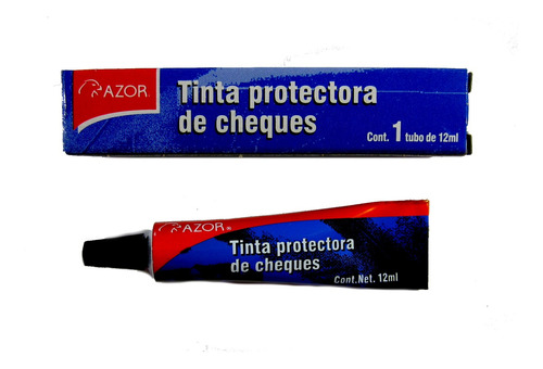 Tinta Azul Para Foliadores Y Sellos De Metal Marca Azor