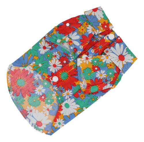 . Chaleco De Verano For Mascotas, Estilo Hawaiano, Bonito