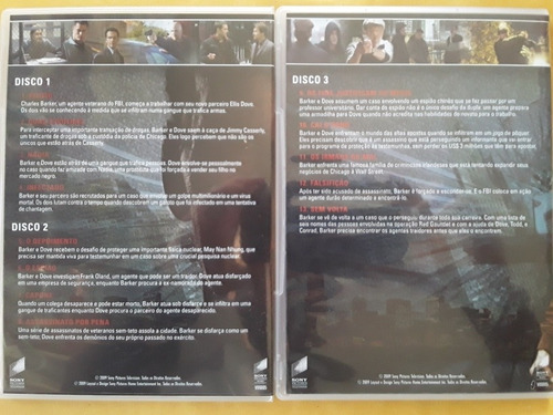 Dvd The Beast A Primeira Temporada Completa 3 Discos (Usado)