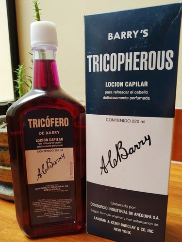 Locion Capilar Anticaida Tricófero De Barrys Original 220ml