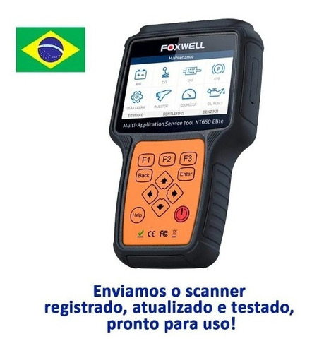 Nt614 Pró Full Fo Scanner Automativo Obd2 Original Português