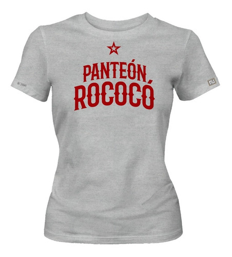 Camiseta Panteon Rococo Rock En Español Logo Dama Mujer Ikgd