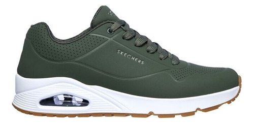 Tenis Skechers 5245 Olivo Caballero Deportivo Comodo Ligero 