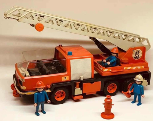 Playmobil Trol Fire Truck Caminhão De Bombeiros