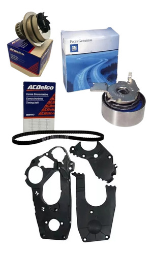 Kit Distribucion + Bomba Acdelco + Tapas Prisma /2011 100%