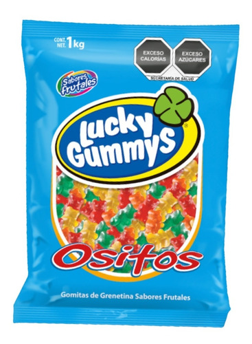 1 Kg Gomitas Osos Lucky Gummy Ositos