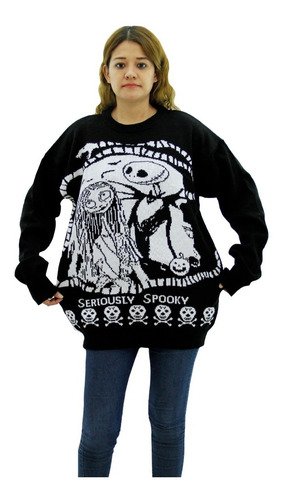 Ugly Sweater Sueter Halloween Navidad Adulto Unisex