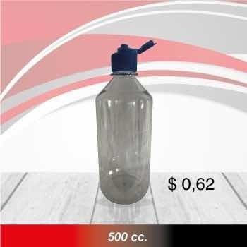 Frasco Envase Dispensador Gel Jabón Flip Disc Top Fabricante