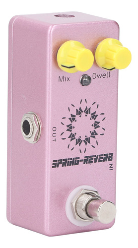 Pedal De Reverberación Para Guitarra Con Efecto De Resorte,