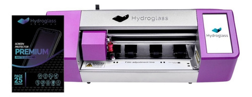 Máquina Hidrogel Hydroglass + 1 Caja Lamina Curved X 25 Uni.