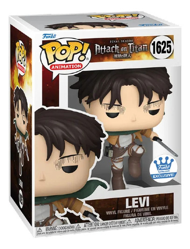 Boneco Funko Pop! Attack On Titan Levi Ackerman 1625