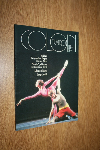 Revista Teatro Colón Nº 12 - Attila / G. Verdi  - 1993