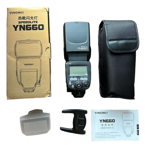 Flash + Disparador Yongnuo Speedlite Yn660 Combo Oferton !!