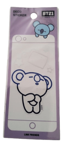 Sticker Para Celular Original Bt21 Bts Line Friends Koya