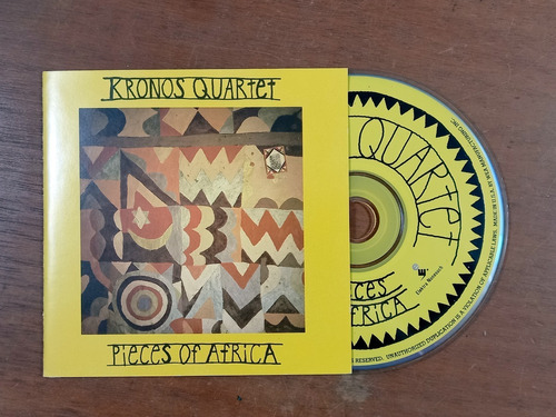 Cd Kronos Quartet - Pieces Of Africa (1992) Usa R5
