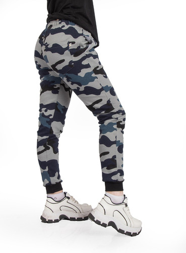 Imagen 3 de 10 de Pantalon Jooging Mujer Jogger Pants Gimnasia Moda A66
