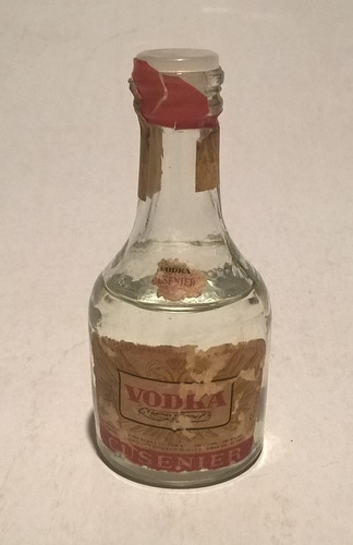 Botellita Colección Vodka Cusenier Semi Evaporada