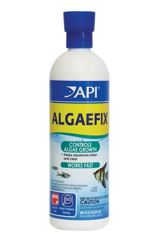 Algaefix Api 16oz-473ml. Control De Algas En Acuarios