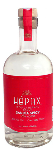 Tequila Hápax Blanco Sabor Sandía Spicy 750 Ml