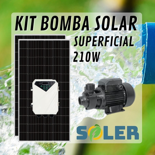 Bomba Solar Superficial 280w