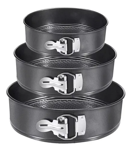 Moldes Pasteles Repostería Desmontables 3 Piezas