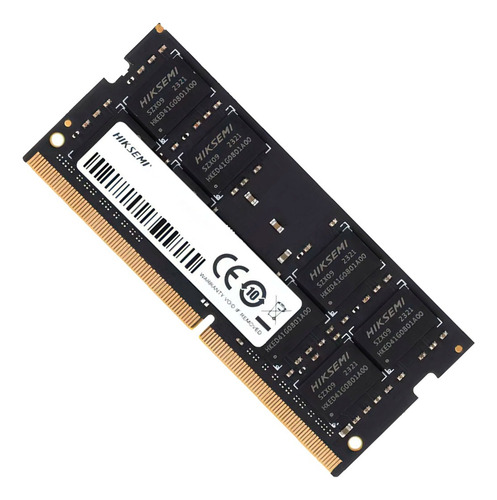Memoria Sodimm Ddr4 De 8gb Hiksemi Hiker 3200mhz Para Laptop