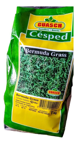 Semilla Cesped Bermuda Grass Guasch - 1 Kg