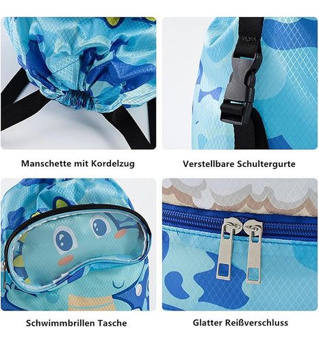 Bolsa De Natación Para Niños Playa Impermeable A
