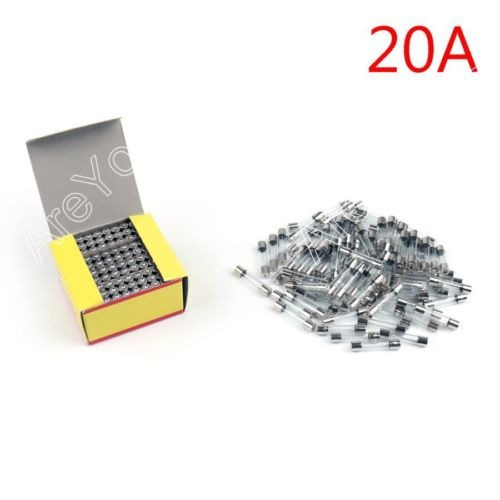 Imagen 3 de 5 de 1000pcs 6 X 30mm 250v Vidrio Fusible Rápido Golpe Acción Tub