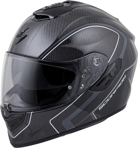 Casco Scorpion Exo Exo-st1400 Carbon Full-face Antrim Gris Tamaño del casco SM