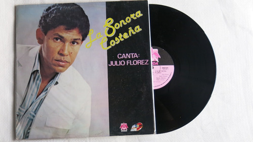 Vinyl Vinilo Lp Acetato La Sonora Costeña Julio Florez