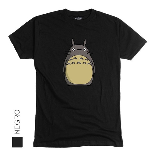 Remera Totoro Mi Vecino Anime Miyazaki Algodon Talles Color