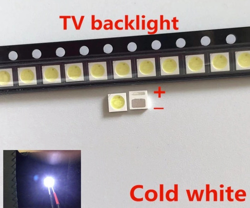 Imagem 3 de 8 de Led 3.0v 1w 3030 Positivo Invertido Philco / Outras - 50 Un.