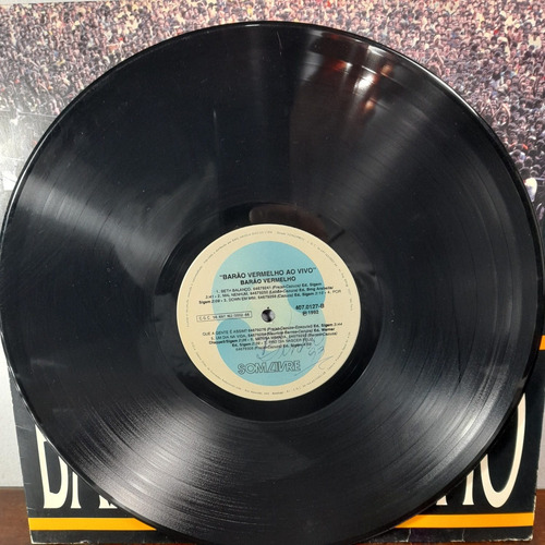 Imagem 7 de 7 de Vinil Lp Barão Vermelho Ao Vivo Bom Estado
