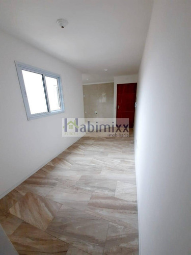 Imagem 6 de 15 de Cobertura 80m² Vila Tibiriçá 2 Dormitórios 2 Vagas - 64