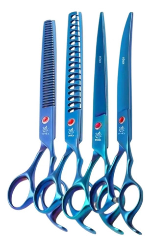 Tijeras Premium Estetica Canina Marca Fenice Gama Alta