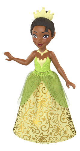Boneca  Princesa Tiana Mini Disney 9 Cm - Mattel